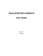 Parani Parani-ESD100210 User Manual preview