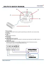 Preview for 2 page of PARANTEK DIS-T910 Quick Manual