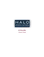 Предварительный просмотр 1 страницы Parasound Halo A 23 Owner'S Manual