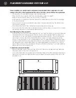 Предварительный просмотр 4 страницы Parasound Halo A 51 Owner'S Manual