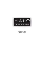 Parasound Halo C1 Controller Owner'S Manual предпросмотр