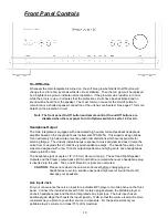 Preview for 18 page of Parasound Halo Integrated Owner'S Manual