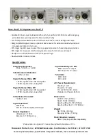 Предварительный просмотр 2 страницы Parasound Halo JC 3+ Brochure & Specs