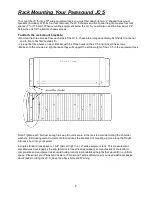 Предварительный просмотр 8 страницы Parasound Halo JC 5 Owner'S Manual