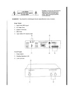 Предварительный просмотр 2 страницы Parasound HCA-500 Owner'S Manual