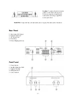 Предварительный просмотр 2 страницы Parasound HCA-800 II Owner'S Manual