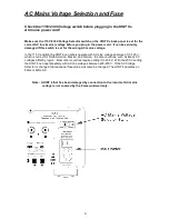 Preview for 6 page of Parasound HINT 6 Owner'S Manual