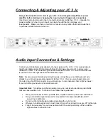 Предварительный просмотр 8 страницы Parasound JC 3 Jr. Owner'S Manual