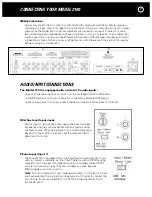 Preview for 7 page of Parasound NewClassic 2100 Owner'S Manual