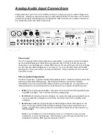 Предварительный просмотр 6 страницы Parasound P 5 Owner'S Manual