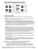 Preview for 11 page of Parasound ZoneMaster Model 450 Owner'S Manual