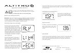 Предварительный просмотр 2 страницы Parasport Altitron User Manual