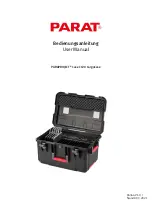 Parat PARAPROJECT Case CC20 CargoCase User Manual предпросмотр