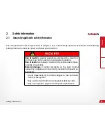 Предварительный просмотр 9 страницы Paravan Gear Control Operating Instructions Manual