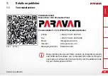 Предварительный просмотр 9 страницы Paravan PR Heavy Duty User Manual