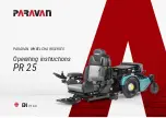 Paravan WHEELCHAIR Series Operating Instructions Manual preview