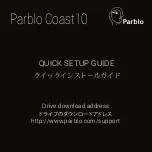 Parblo Coast10 Quick Setup Manual preview