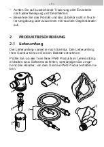 Предварительный просмотр 7 страницы Pari 023G1801 Instructions For Use Manual