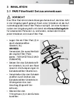 Предварительный просмотр 9 страницы Pari 041G0500 Instructions For Use Manual