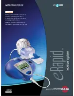 Pari 178 G 1030 eRapid Instructions For Use Manual preview