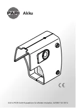 Предварительный просмотр 1 страницы Pari Akku Instructions For Use Manual