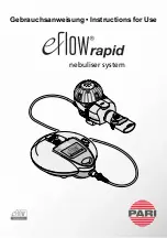 Предварительный просмотр 1 страницы Pari eFlow Rapid 178G1005 Instructions For Use Manual