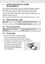 Предварительный просмотр 22 страницы Pari LC PLUS 022 Instructions For Use Manual