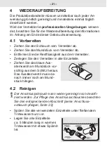 Предварительный просмотр 21 страницы Pari LC PLUS 022G8100 Instructions For Use Manual