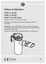 Предварительный просмотр 101 страницы Pari LC PLUS 022G8100 Instructions For Use Manual