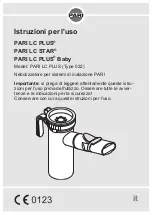 Предварительный просмотр 137 страницы Pari LC PLUS 022G8100 Instructions For Use Manual