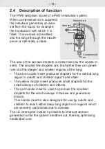 Предварительный просмотр 13 страницы Pari LC SPRINT Junior Instructions For Use Manual