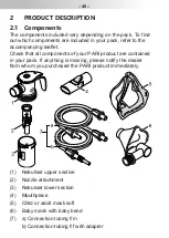 Предварительный просмотр 40 страницы Pari MHL T Instructions For Use Manual