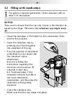 Предварительный просмотр 46 страницы Pari MHL T Instructions For Use Manual