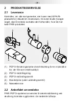 Предварительный просмотр 26 страницы Pari PEP S-System Instructions For Use Manual