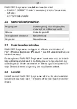 Предварительный просмотр 28 страницы Pari PEP S-System Instructions For Use Manual