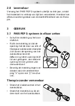 Предварительный просмотр 89 страницы Pari PEP S-System Instructions For Use Manual