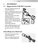 Предварительный просмотр 119 страницы Pari PEP S-System Instructions For Use Manual