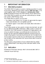 Preview for 5 page of Pari PEP S Instructions For Use Manual