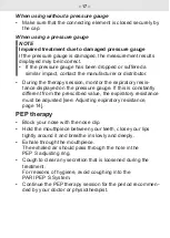 Preview for 17 page of Pari PEP S Instructions For Use Manual