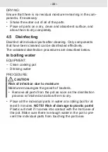 Preview for 22 page of Pari PEP S Instructions For Use Manual