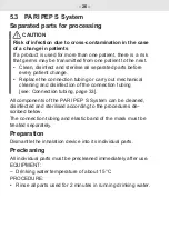 Preview for 26 page of Pari PEP S Instructions For Use Manual