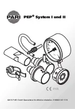 Pari PEP System I Instructions For Use Manual предпросмотр