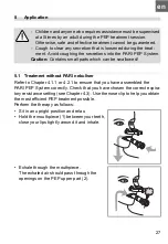 Предварительный просмотр 31 страницы Pari PEP System I Instructions For Use Manual