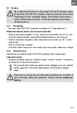 Предварительный просмотр 215 страницы Pari PEP System I Instructions For Use Manual