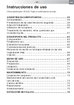 Preview for 57 page of Pari SINUS Instructions For Use Manual