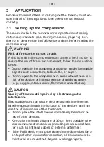 Preview for 16 page of Pari SINUS2 Instructions For Use Manual