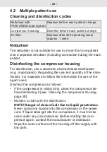 Preview for 29 page of Pari SINUS2 Instructions For Use Manual