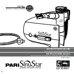 Pari SinuStar Instructions For Use Manual предпросмотр