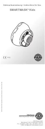 Pari SMARTMASK Kids Instructions For Use Manual preview