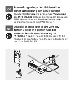 Предварительный просмотр 2 страницы Pari SOLE N Series Manual